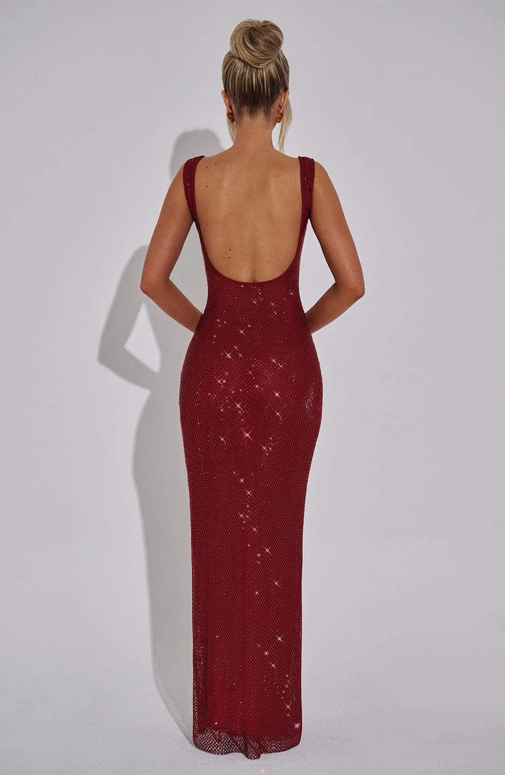 Aurora Maxi Dress - Wine