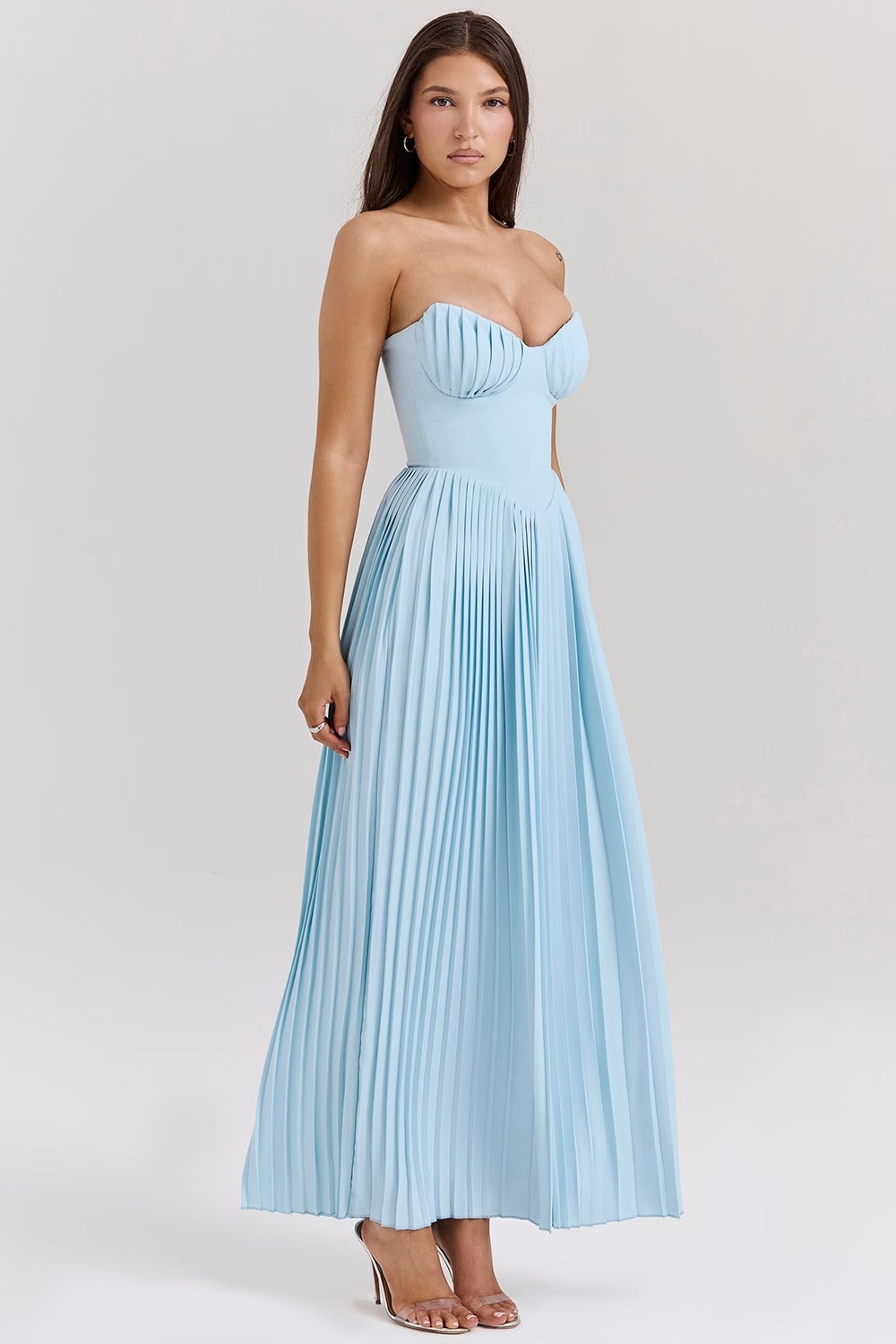 Maribel Maxi Dress - Blue