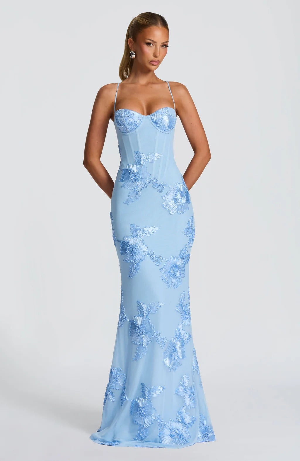 Liora Maxi Dress - Blue