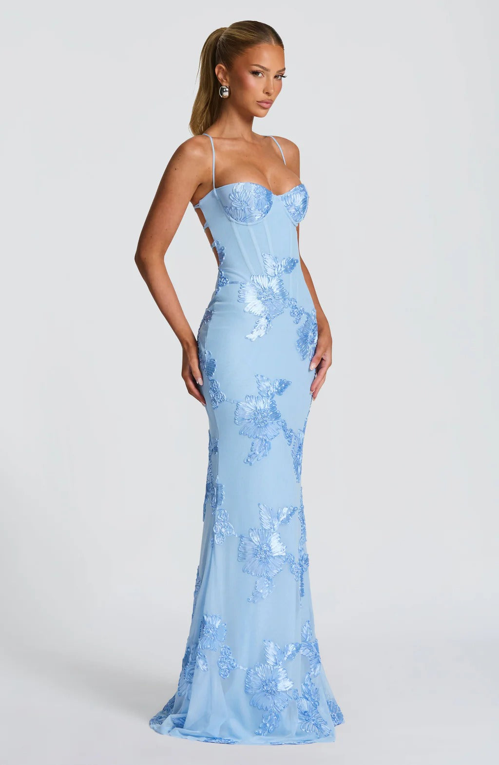 Liora Maxi Dress - Blue