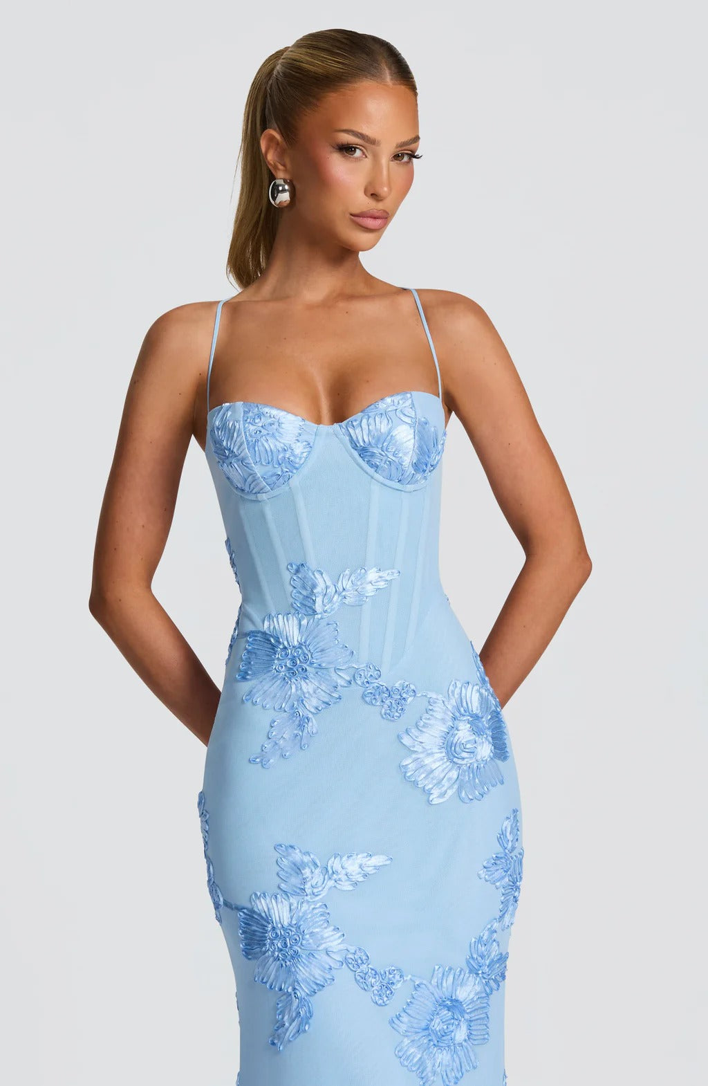 Liora Maxi Dress - Blue