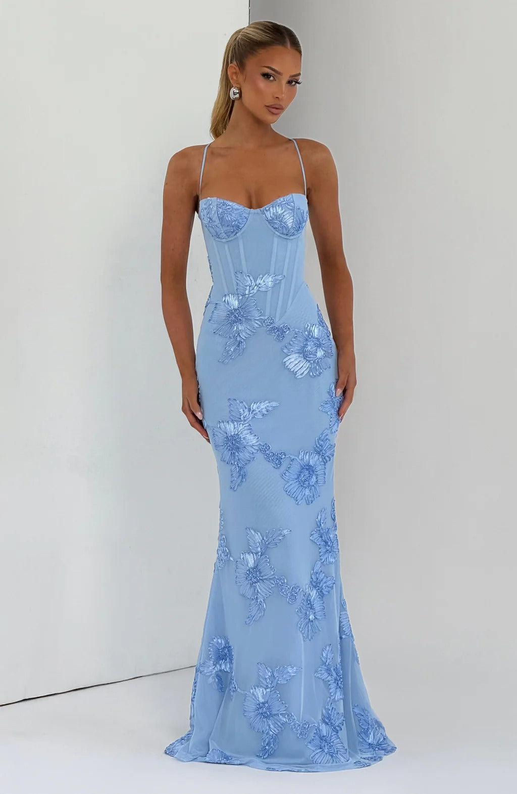 Liora Maxi Dress - Blue
