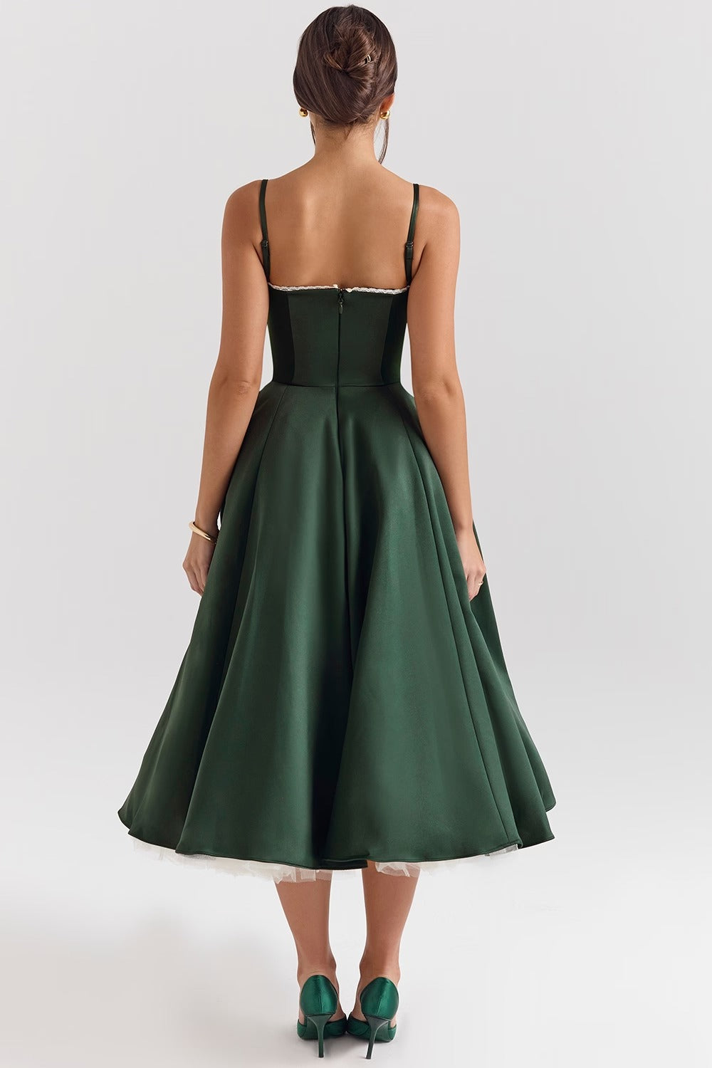 Juliette Midi Dress - Green