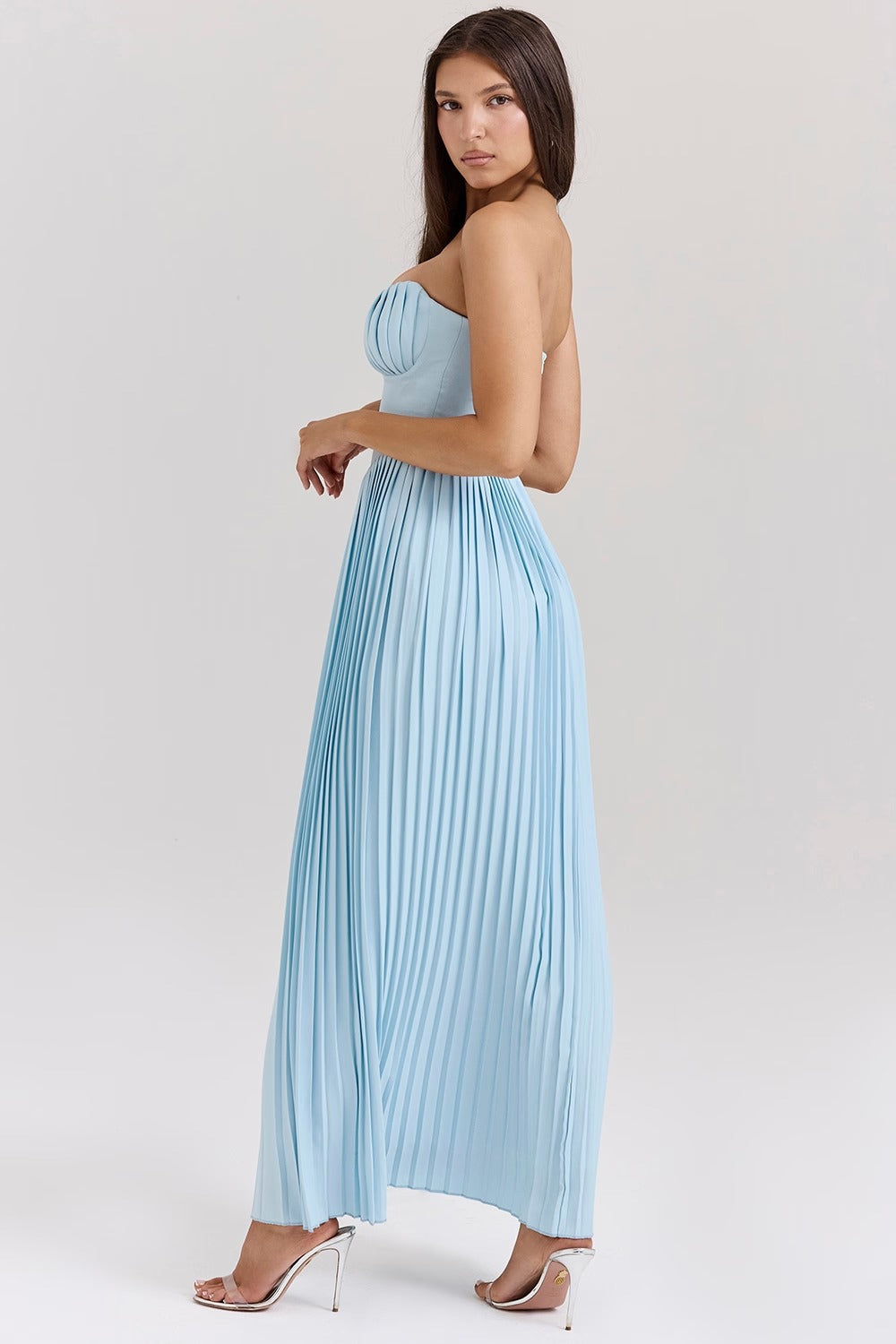 Maribel Maxi Dress - Blue