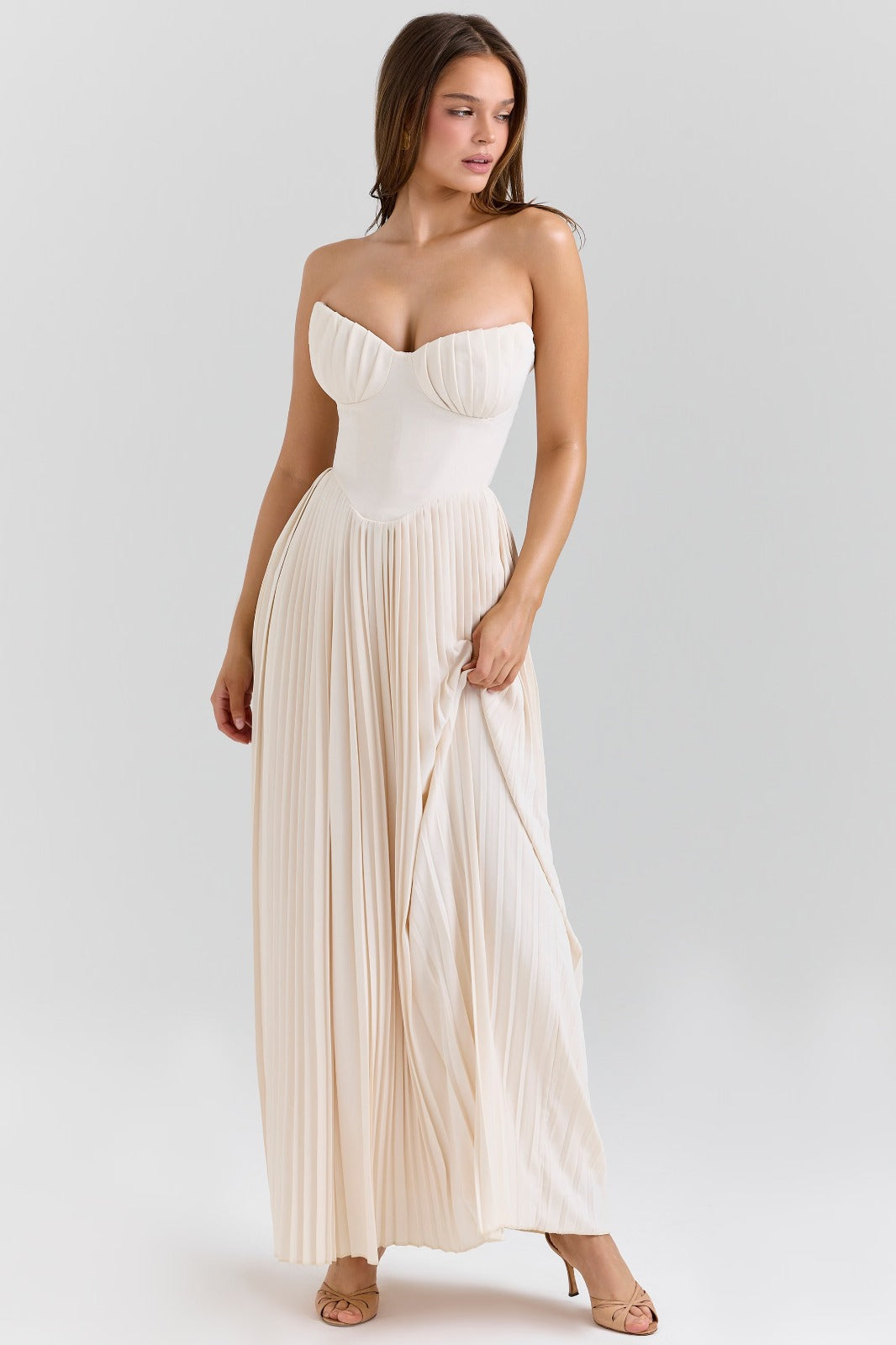 Maribel Maxi Dress - White